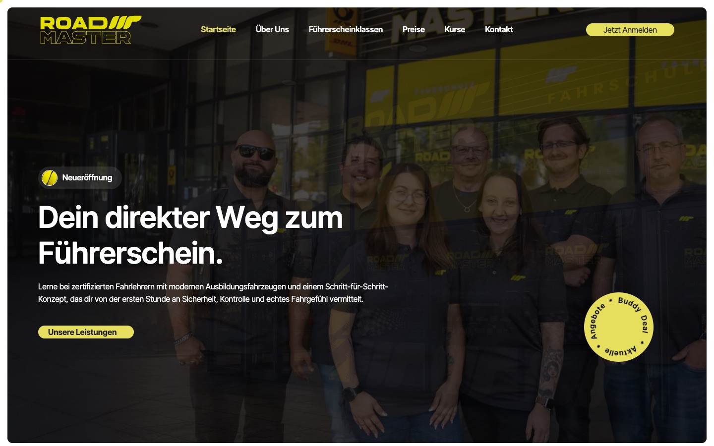 Projekt RoadMaster Fahrschule